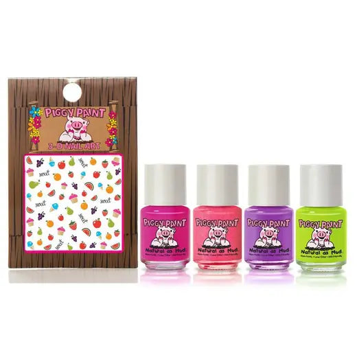 Piggy Paint Cutie Fruity Nail Polish Gift Set
